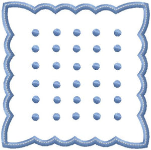 SWISS DOT COCKTAIL NAPKIN 3