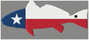 Texas Redfish Machine Embroidery Design