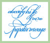 Bickham Script   2"  Machine Embroidery Font -Machine Embroidery Font