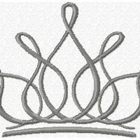 Crown - Princess - Machine Embroidery Design