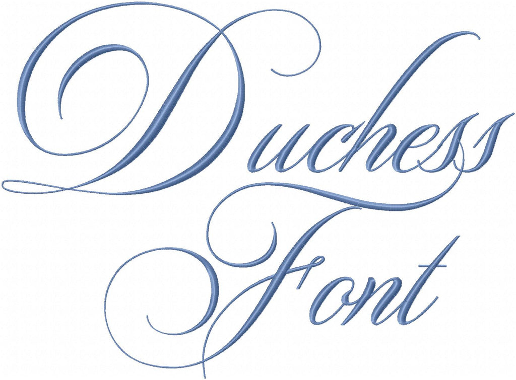 DUCHESS SCRIPT FONT