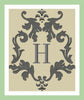 Flourish Monogram Frame