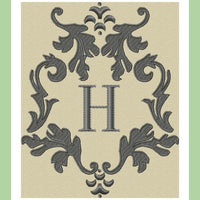 Flourish Monogram Frame