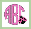 Monogram Add On Assortment - 6 Different Designs