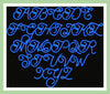 Curly Font Machine Embroidery Font