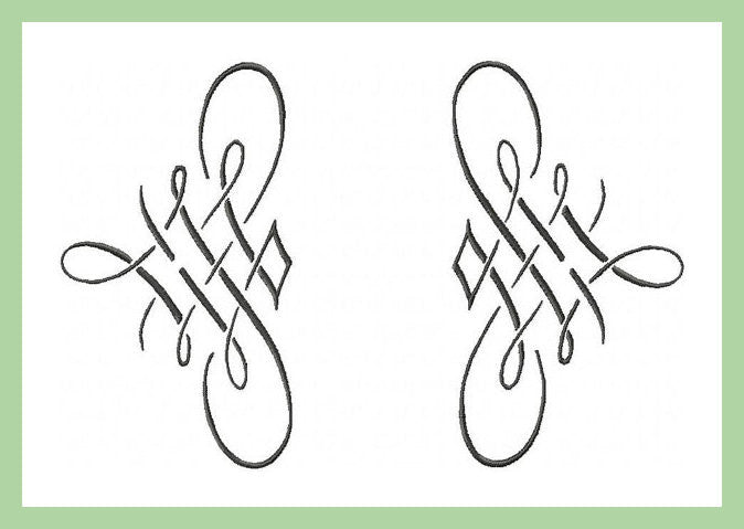 Filligree machine Embroidery Design