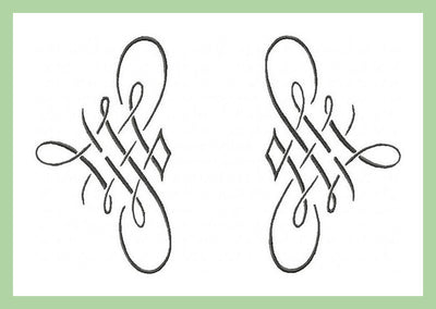 Filligree machine Embroidery Design