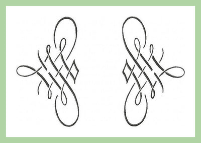 Filligree machine Embroidery Design