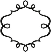 Scroll Frame Comes in 4 Sizes 8,6,4,3 inch sizes