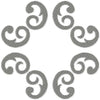 Scroll Frame comes in 4 sizes 4.5,5.5,6.5,and 7.5