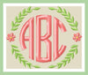 Laurel Monogram Frame - comes in 5 sizes