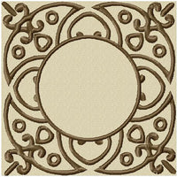 Square Scroll Frame