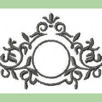 Circle Flourish Frame