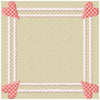 Heart Square Frame - comes in 3,4,5,6, and 7 Inch Sizes