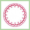 Circle Swirl Dot Frame - Comes in 3,4,5,and 6 inch Sizes