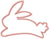 Easter Bunny Applique