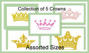 Assortment of 5 Crown Designs