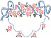 FLOWER RIBBON FRAME DESIGN