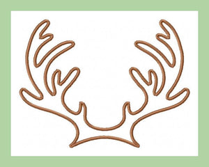 Deer Antler Applique