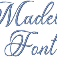 MADELIN 1.5 INCH FONT