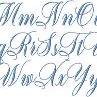 TRACY FONT 2 INCH SIZE