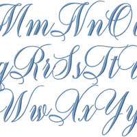 TRACY FONT 2 INCH SIZE