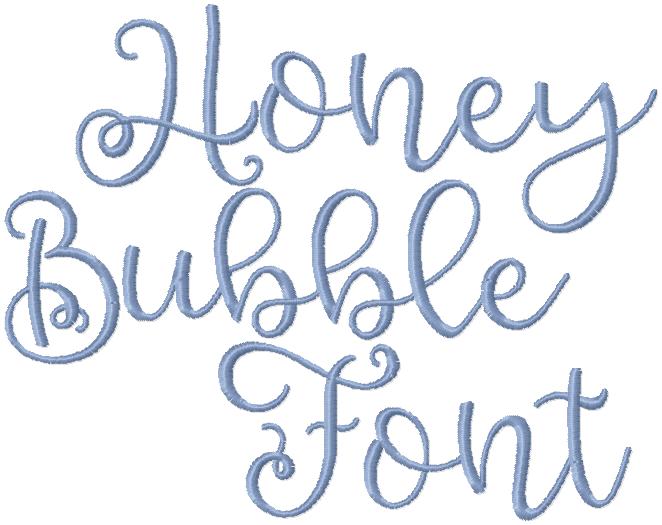 HONEY BUBBLE FONT