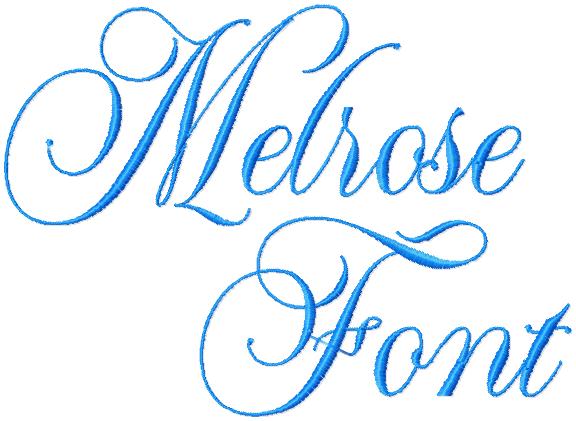 MELROSE FONT