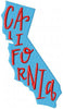 California State Silhouette - Machine Embroidery Design