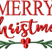 MERRY CHRISTMAS WITH SWAG