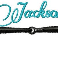 Bridle Bit D Monogram Border