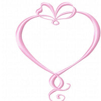 HEART RIBBON MONO FRAME