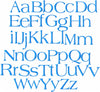 ALMERIA FONT - 1.5 AND 2.0 INCH SIZES