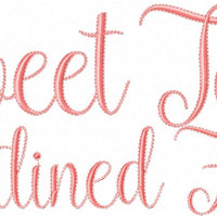 SWEET TART OUTLINED FONT 3 INCH