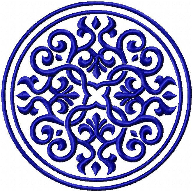 Round Ornate Flourish