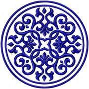 Round Ornate Flourish