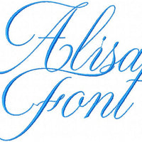 Alisa Font Set - Comes in 2.5 inch size