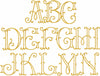 SETH III FONT - MACHINE EMBROIDERY MONOGRAM FONT