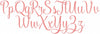 SWEET TART OUTLINED FONT 3 INCH