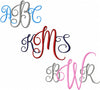 Penelope Font - Comes in 2 and 3 inch sizes upper and lower case letters - Machine Embroidery Font