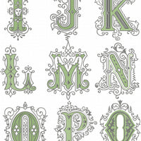 ROYAL AFFAIR  MONOGRAM FONT