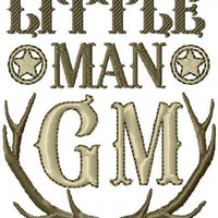 Little Man - Machine embroidery Design