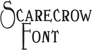 SCARECROW FONT