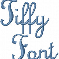 TIFFY FONT