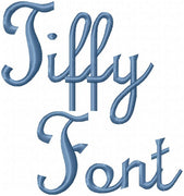 TIFFY FONT